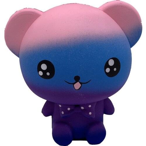 Slow Re-bound Toy Fidget Toys Slow Simulation New Big-eared Bear Decompression Toy Stress Reliever Squeezed Toys For Children A