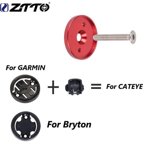 MTB Road Bike Computer Holder stem top cap bicycle stopwatch GPS ultralight Mount For GARMIN 1000 820 810 Bryton CATEYE Cheap