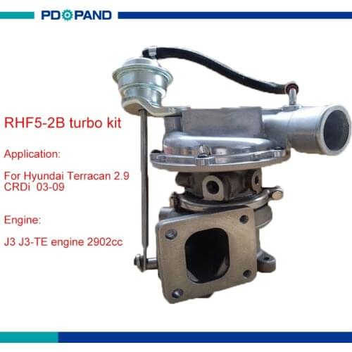 RHF5-2B engine turbo charger kit turbocharger for Hyundai Terracan 2.9 J3-TE 28201-4X700 28201-4X701 28201-4X400 28200-4X400
