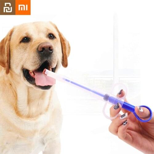 Xiaomi Pet Medicine Syringe Tablet Pill Gun Piller Push Dispenser Medicine Water Feeder Milk Syringe Dogs Cat Supplies Youpin MI
