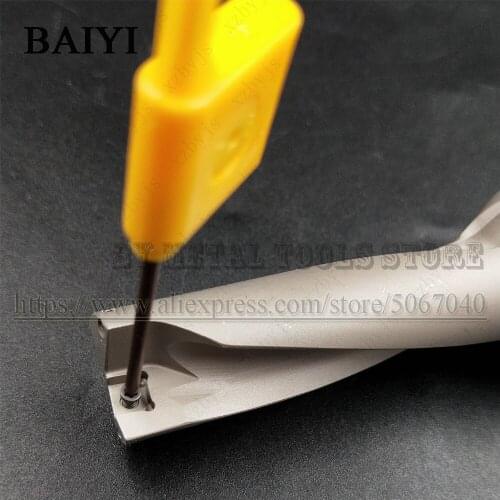 Indexable Drilling Bit SP Series Fast U Drill CNC Lathe Metal Drill 20.5mm 3D Depth Machinery Drilling Tool Lathes CNC Tools