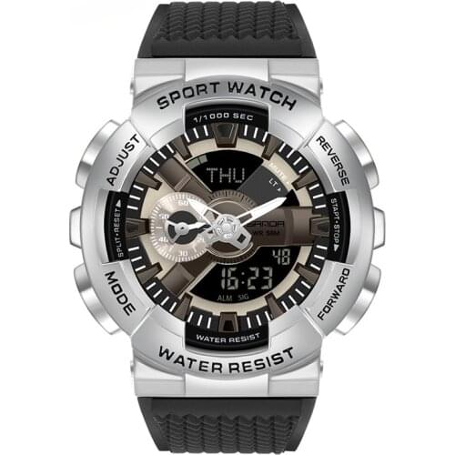 Three of the new super men watch fashion show synchronization outdoor noctilucent electronic multi-function watch