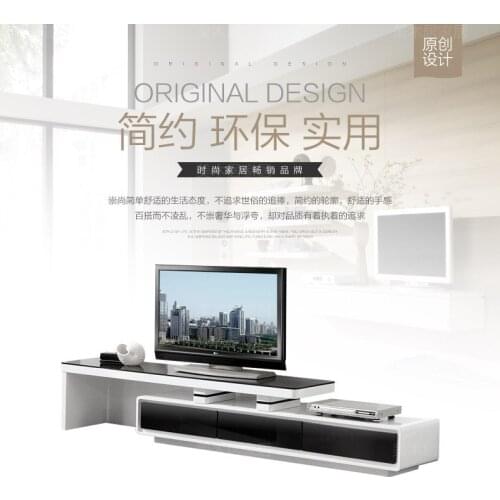 TV stand living room home furniture TV table modern style fashionable TV cabinet paint white/black TV unit assembly meuble tv