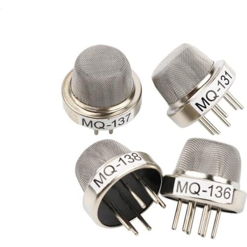 MQ-131 MQ131 Ozone sensor MQ-136 MQ136 Hydrogen sulfide sensor MQ-137 MQ137 Ammonia sensor MQ-138 MQ138 Organic vapor sensor