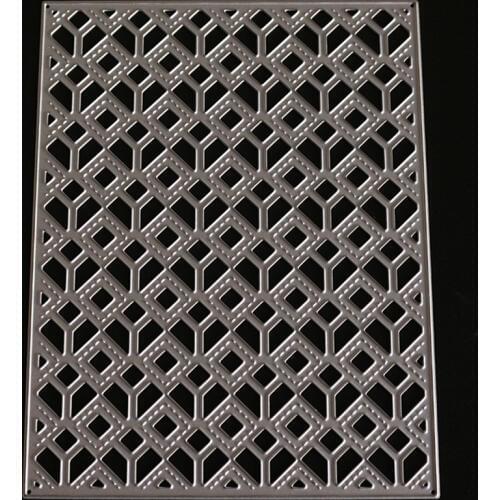 YINISE Metal Cutting Dies BACKGROUND For Scrapbooking Stencils DIY Album Cards Decoration Embossing Folder Craft Die Cuts Tools