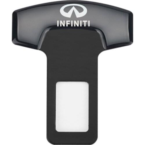 For Infiniti FX35 Q50 Q30 ESQ QX50 QX60 QX70 EX JX35 G35 G37 EX3 Safety Belt Buckles Car Seat Safty Belt Alarm Canceler 1pcs