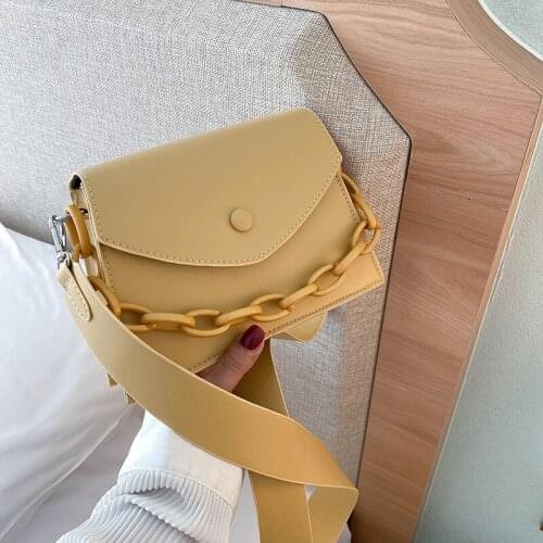 RanHuang New Arrive 2020 Womens Fashion Flap Pu Leather Small Handbags Girls Designer Shoulder Bags White Crossbody Bags A1799