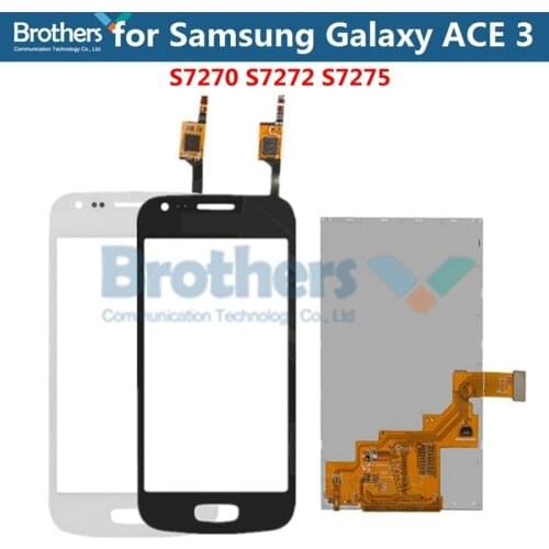 For Samsung Galaxy Ace 3 S7270 LCD Display + Touch Dcreen Digitizer For Samsung S7270 S7272 S7275 LCD Screen Phone Replacement
