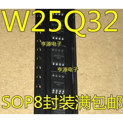10PCS W25Q32 W25Q32BVSIG W25Q32FVSIG BVSSIG FVSSIG SOP-8