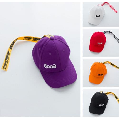 Letter Print Baseball Cap Boys Hip Hop Girls Street Dance Golf Tennis Hat kids Sun Visor Team Fashional Wearing Trucker Caps