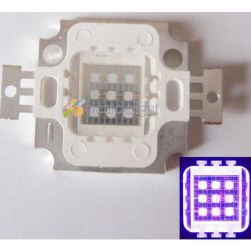 Epiled 45Mil 10W Ultra-Violet/UV/Purple 395NM-405NM High Power Multichip Intergrated Led Lamp Light Emitter
