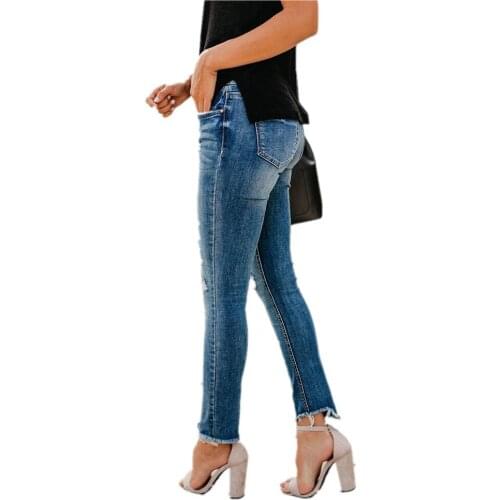 FENGTINGFENGTING Womens Ripped Jeans