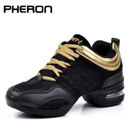 Size 35-42 Jazz Dance Shoes Womens Dance Sneakers Lightweight Breathable Woman Dancing Shoes Ladies Girls Modern Sports Shoes