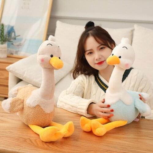 Cartoon Cute Ostrich Plush Doll Sweet High Quality Kids Sleeping Doll Stuffed Toy Girl Boy Creative Gift