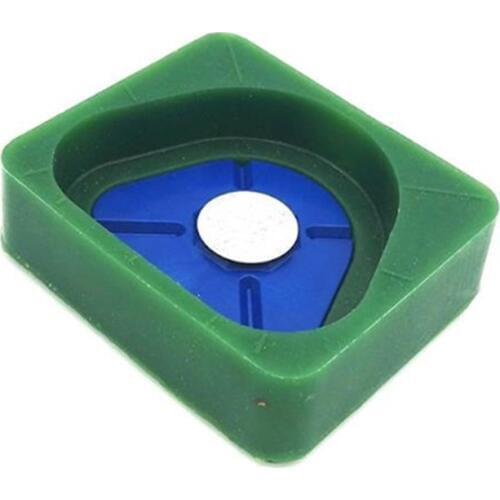 1 Set Dental High Strength Magnetic Silicone Plaster Mold Base With Iron Sheet Plaster Model Fomer Base