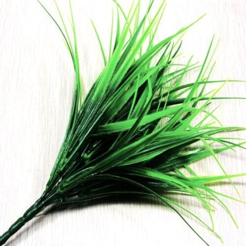 1pcs Artificial Grass Plant Decorative Plastic Imitation Fake Plant Grass Plant For Home Office Table Decor Artificial Plants