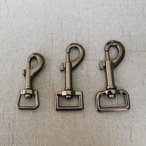 1 Pcs/Lot 15mm 20mm 25mm Gun Black Metal Nickel Plated Quick Release Buckles For Luggage Outdoor Webbing Cat Dog Collar