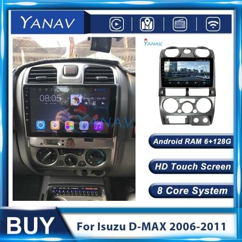 128G Android 2 Din Stereo Rreceiver Multimedia Player Car Radio For Isuzu D-DAX 2006-2011 Head Unit GPS Navigation Tap Recorder