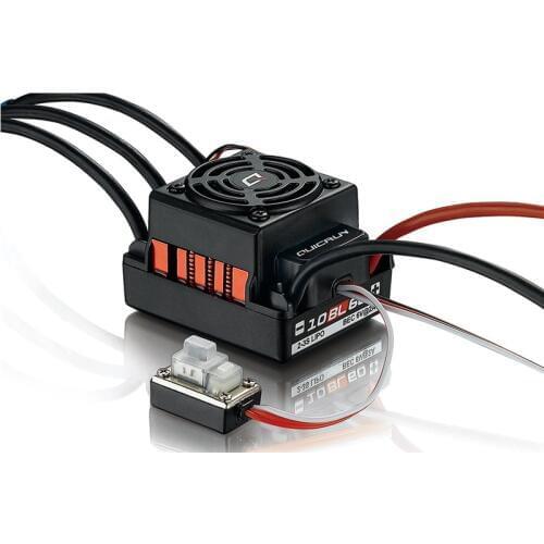FATJAY Hobbywing QUICRUN-WP-10BL60 60A Waterproof Brushless ESC Speed Controller For 1/10 RC Car Buggy
