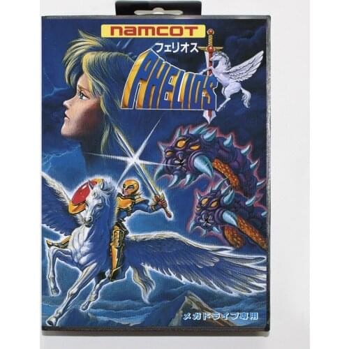 Phelios 16bit MD Game Card For Sega Mega Drive/ Genesis with Retail Box