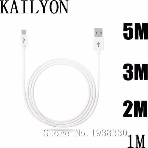 Micro USB Cable For Nokia 1 2 3 5 6 Data Line Sync Long Charge Cable for Nokia3 Nokia5 Mobile Phone Charging Wire 1m 2m 3m 5m