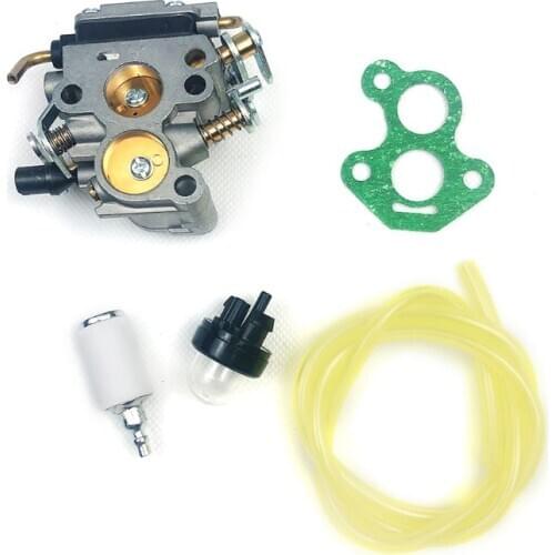 1Set Metal Carburetor Carb Fit Fit for HUS 235 235E 236 236E 240 240E Chainsaw 574719402 545072601 Fuel Hose Gasket Filter Kit