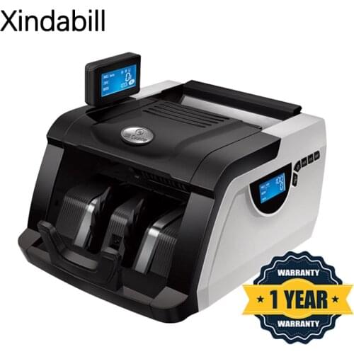 Multi currency UV MG IR fake note detection cash money detector counting machines machine bill Counters banknote counter