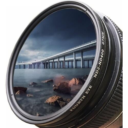 ND2-400 Neutral Density ND Filter Fader Variable Adjustable Optical Glass Lens