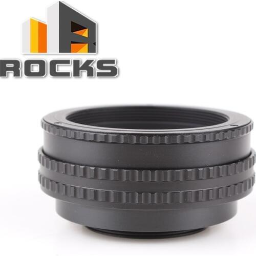 Pixco M52 Lens to M42 Camera Adjustable Focusing Helicoid Ring Adapter 17-31mm Macro Extension Tube M52-M42 17mm-31mm