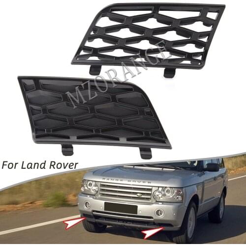Front Bumper Cover Grill Bezel for Land Rover Range Rover L322 2002-2009 Lower Side Grille Front Bumper Air Intake Trim Bezel
