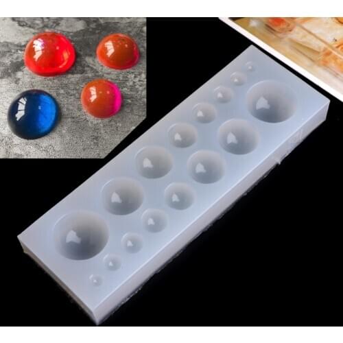 Round Shapes Silicone Mold Jewelry Model Mould Tools Decoration Jewels Tackles