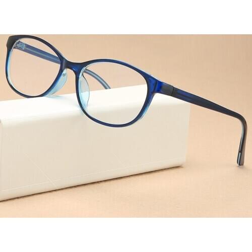 Vintage Oval Eye Glasses Frame for Women Ultra-light Retro Myopia Computer Square Mens Glasses Frame Uv400 Eyewear Frame