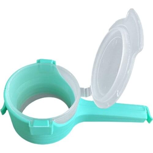 Sealing Clip Food Storage Silica Gel Plastic Blue Multifunctional With Cover Kitchen Tool