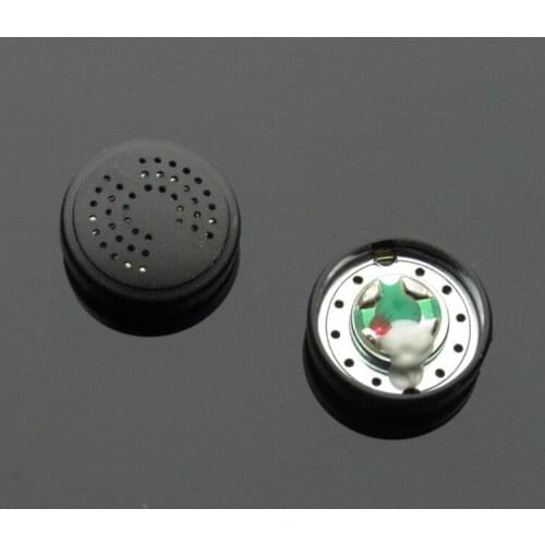 1 pair 32 ohm DIY PK speaker 14.8MM earphone Earbud Flat Head Unit Speaker