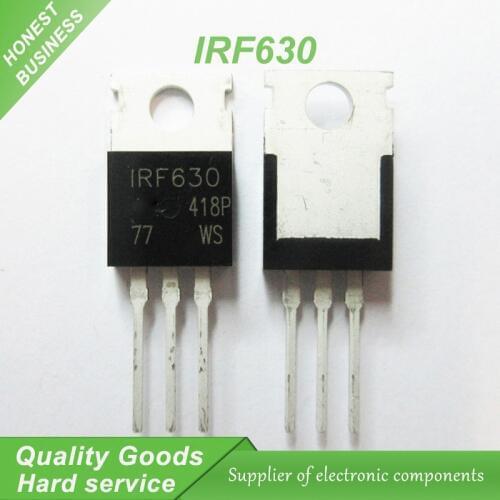 10pcs IRF630 MOSFET N-Ch 200 Volt 10 Amp TO-220 new original