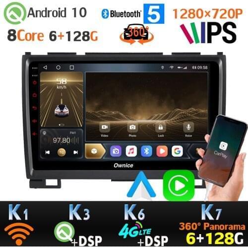 1280*720P 6+128G Android 10 For Haval Hover Greatwall Great Wall H5 H3 GPS Radio Head Unit auto CarPlay 360 Camera DSP AHD 1080P