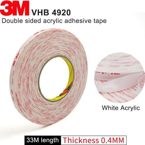 3M brand tape 4920 VHB double sided tape clear transparent acrylic VHB 0.4mm thickness 3M tape