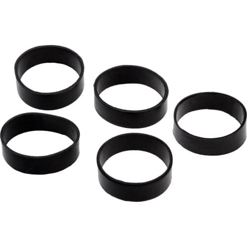 5Pcs Rubber Fixed Holding Rings Bundle for 5cm/2inch Width Diving Waist Weight Belt Webbing Backpack Bag Strap Climbing Harness