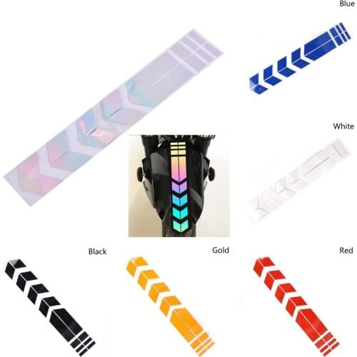 Car Motorcycle Reflective Stickers Wheel Car Decals On Fender Waterproof Decors