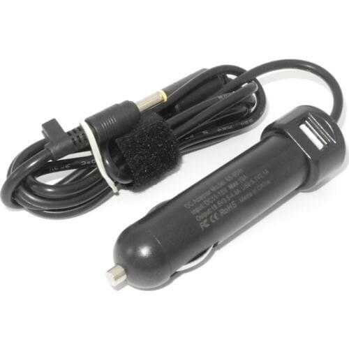 18.5V 3.5A 65w Laptop Car Charger for HP Compaq 610 615 620 621 530 510 550 Power Adapter 5.1V 2.1A USB Car Charger