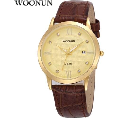 Luxury Gold Watches Men Wrist Watches Leather Strap Quartz Watches Thin Mens Watches Man Clock Relogio Masculino Reloj Hombre