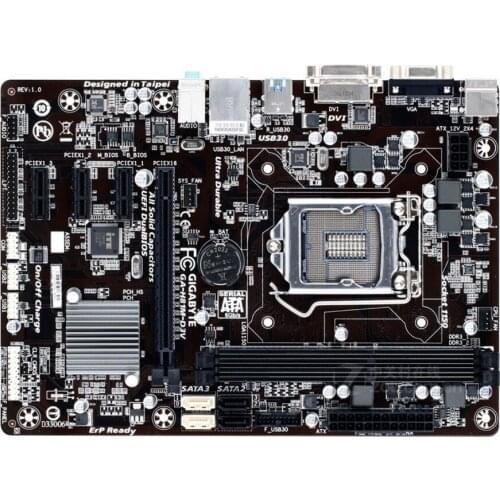 For Gigabyte GA-H81M-D3V Original Used Motherboard H81M-D3V H81 Socket LGA 1150 DDR3 USB3.0 SATA3.0