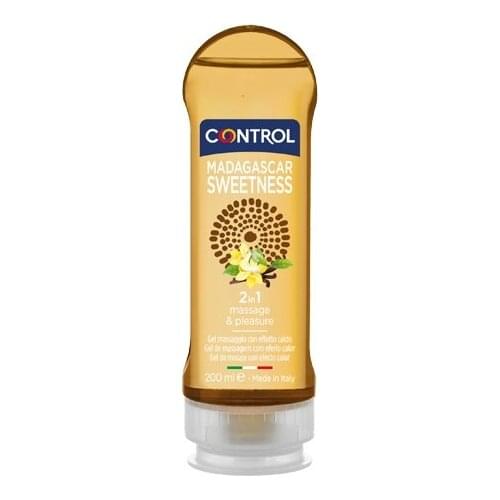 CONTROL MADAGASCAR SWEETNESS GEL MASAJE EFECTO CALOR 200 ML
