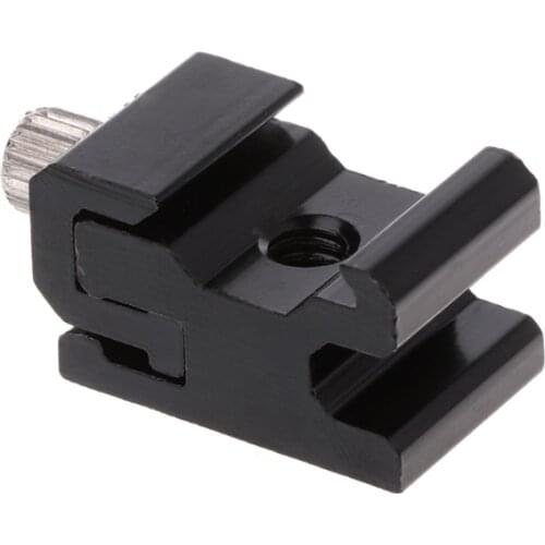 Hot Shoe Flash Bracket Stand Mount Adapter Trigger Holder Camera Accessories New 203B