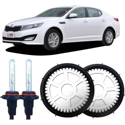 Generation 55W All In One Hi/Lo Beam Error Free H7 Lamp Bulbs Alloy Ballasts Cover HID HeadLights For KIA K5