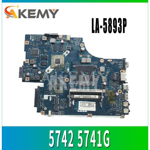 LA-5893P motherboard For Acer 5740 5741 5742 5741G 5742GLA-5891P LA-5894P LA-5893P motherboard 8*video memory