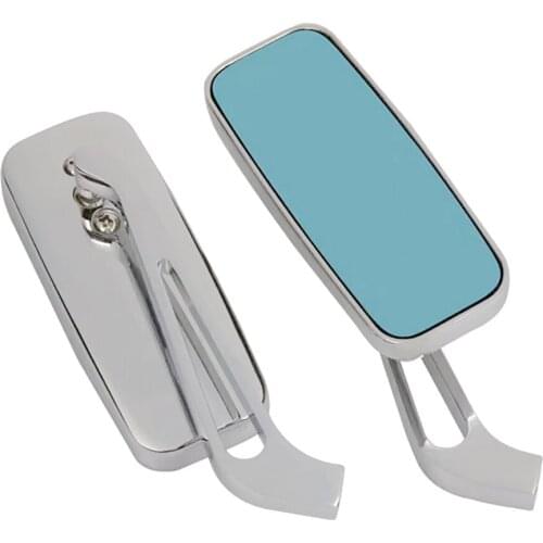 1 Pair Motorcycle Rear view Side Mirrors 8mm 10mm For Harley Honda Yamaha Kawasaki Street Sports Bike Chopper Cruiser Universal