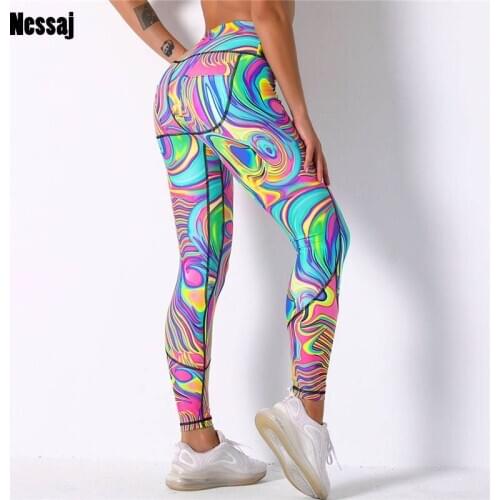 Nessaj 25% Spandex Sexy High Waist Leggings Women Elasticity Skinny Jeggings Workout Slim Sexy Women Fashion Pants Patchwork Leg