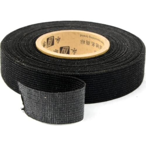 New 1 pcs 19mmx15m Tesa Coroplast Adhesive Cloth Tape for Cable Harness Wiring Loom