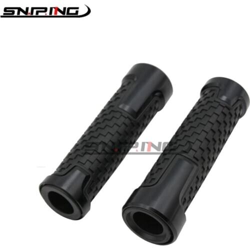 For KAWASAKI Z1000 Z900 Z650 ER6N/F Z250 ZX6R 7/8'' 22MM Motorcycle Handle Grips Racing Handlebar